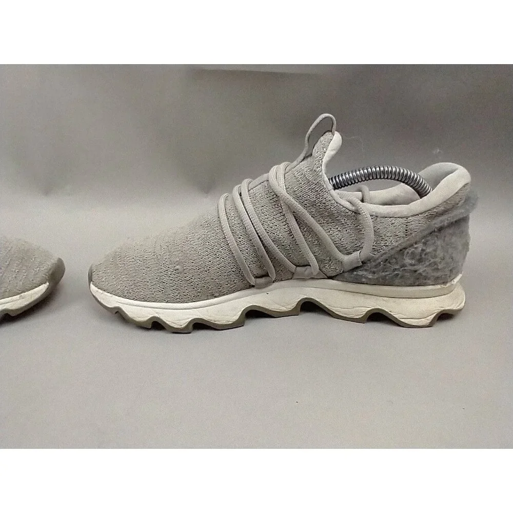 Sorel Shoes Womens 9 Kinetic Lace Running Sneakers Gray Lace‎ Up Low NL3227-081